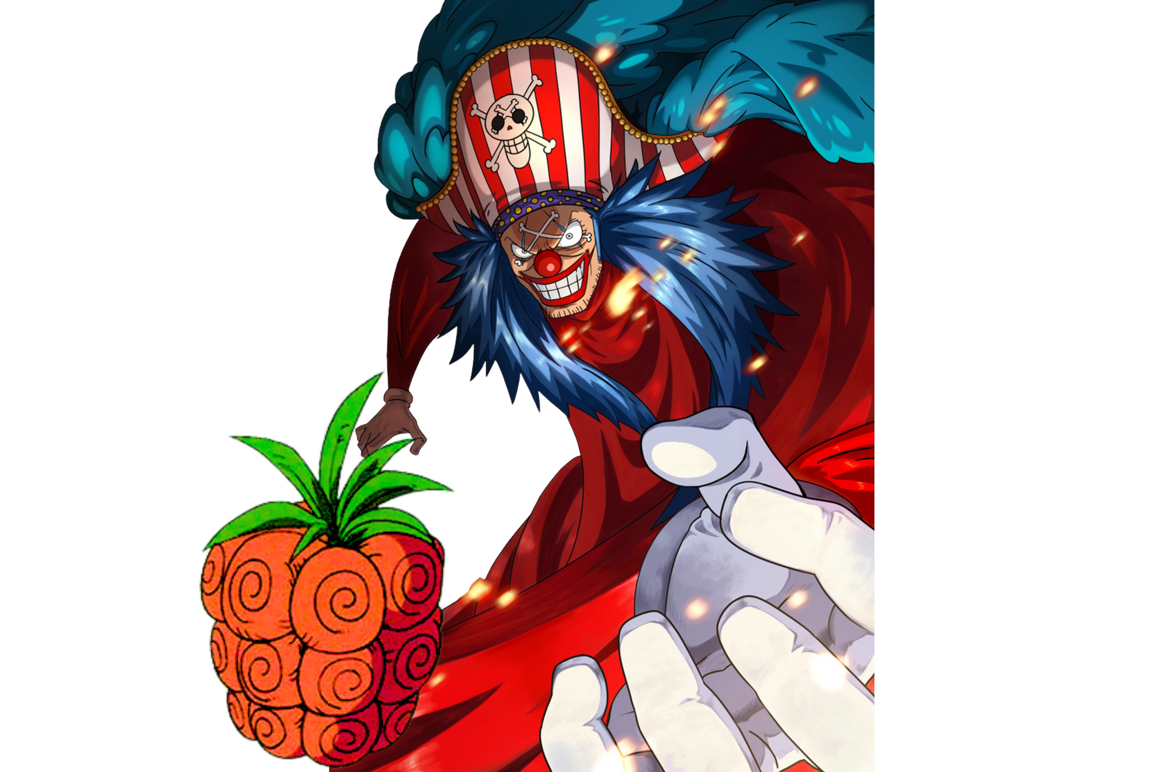 One Piece Devil Fruit Bara-Bara no Mi Buggy the Clown
