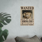 Wanted Poster Roronoa Zoro Dead or Alive
