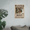 Wanted Poster Buggy Dead or Alive