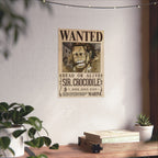 Wanted Poster Sir Crocodile Dead or Alive
