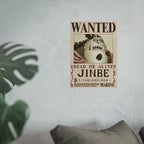 Wanted Poster Jinbe Dead or Alive