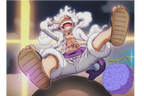 One Piece Devil Fruit Gum-Gum (Model Nika) Monkey .D. Luffy