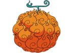 One Piece Devil Fruit Mera Mera No Mi (Flame flame Fruit) Portgas .D. Ace