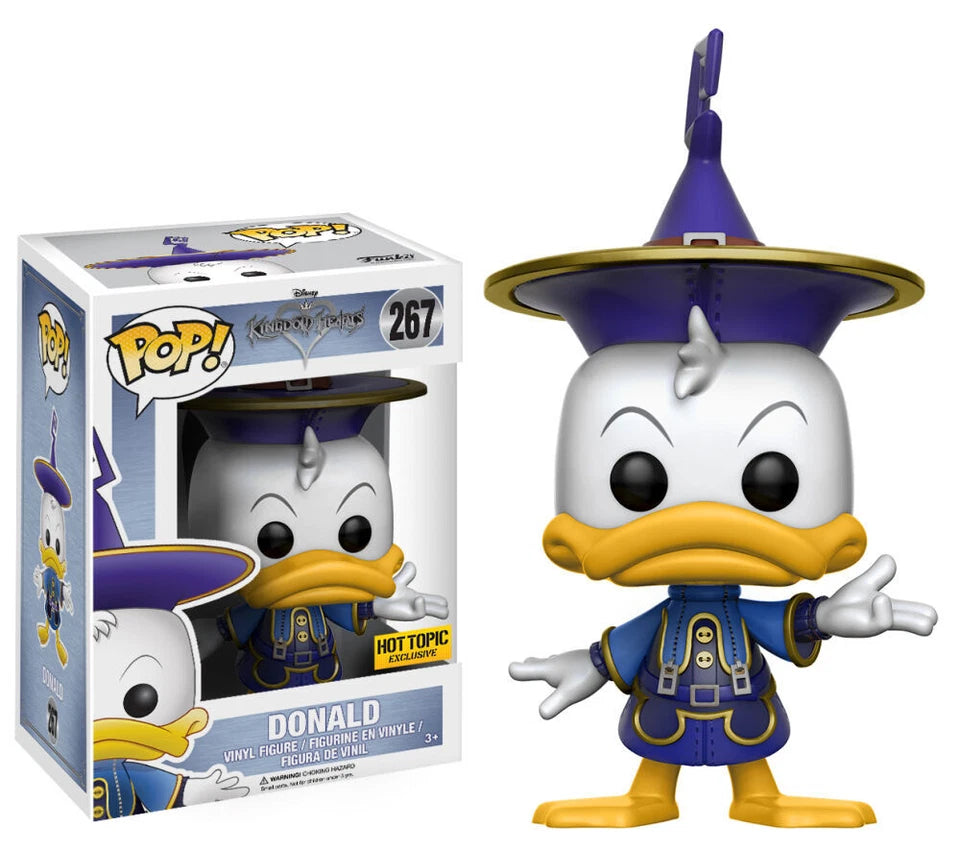 Funko Pop! Vinyl: Kingdom Hearts - Donald Duck - Hot Topic (Exclusive) #267